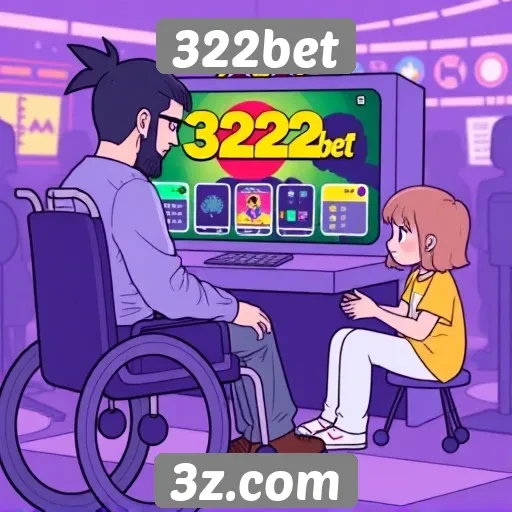 Acessibilidade e interface do usuário no 322bet