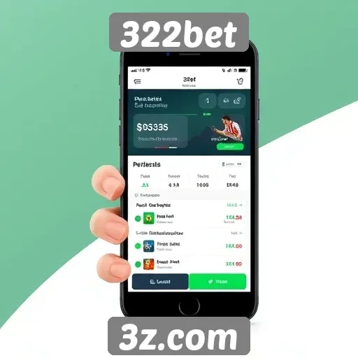 Funcionalidades do aplicativo móvel do 322bet