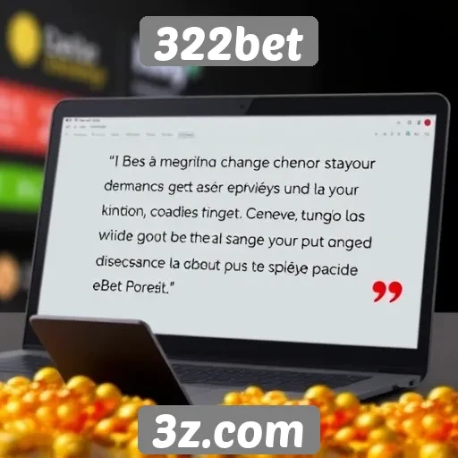 Feedback de usuários sobre a experiência no 322bet