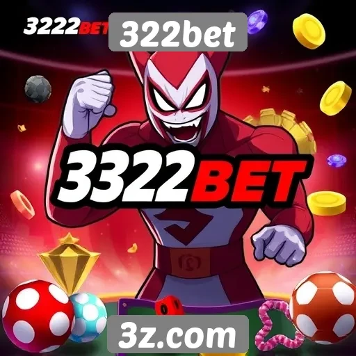 Variedade de jogos disponíveis no 322bet